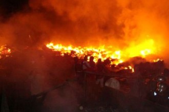 Côte dÂ’Ivoire : Nouvel incendie au marché de Marcory